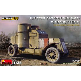   MiniArt 39009 Austin Armoured Car 1918 Pattern. British Service. Western Front . Interior Kit (1/35) Teherautó makett