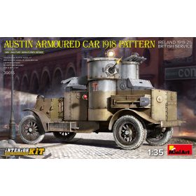   MiniArt 39016 Austin Armoured Car 1918 Pattern. Ireland 1919-21. British Service. Interior Kit (1/35) Teherautó makett
