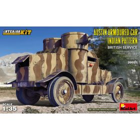   MiniArt 39021 Austin Armoured Car Indian Pattern. British Service. Interior Kit (1/35) Teherautó makett