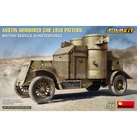   MiniArt 39023 1/35 Austin Armored Car 1918 Pattern. British Service Dunsterforce. Interior Kit (1/35) Teherautó makett