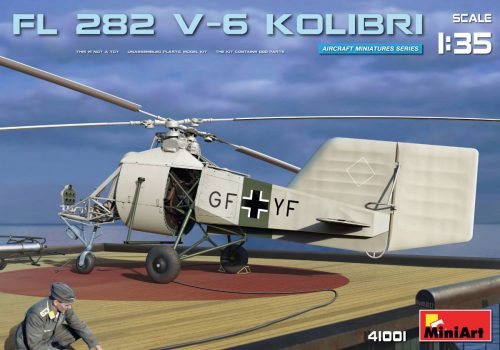 MiniArt 41001 FL 282 V-6 Kolibri (1/35) Helikopter makett