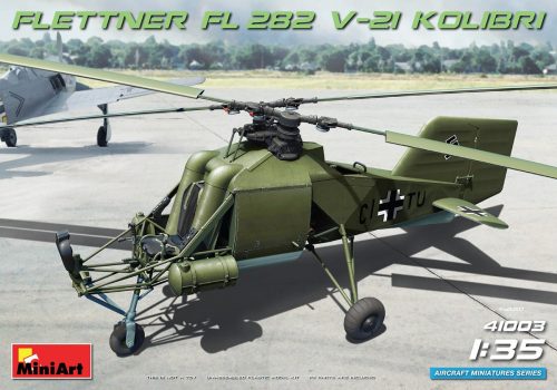 MiniArt 41003 Flettner Fl 282 V-21 Kolibri (1/35) Helikopter makett