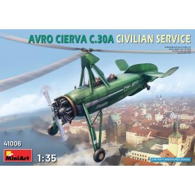   MiniArt 41006 Avro Cierva C.30A Civilian Service (1/35) Helikopter makett