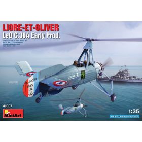   MiniArt 41007 Liore-Et-Oliver Leo C.30A Early Prod (1/35) Helikopter makett