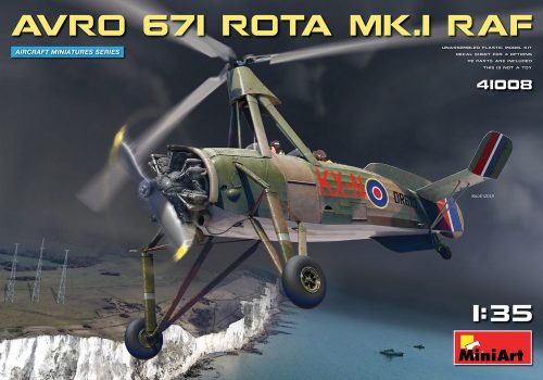 MiniArt 41008 Avro 671 Rota Mk.I RAF (1/35) Helikopter makett