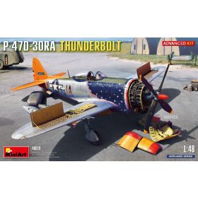   MiniArt 48029 1:48 P-47D-30RA Thunderbolt. Advanced Kit (1/48) Harci repülőgép makett