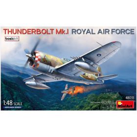   MiniArt 48033 Republic Thunderbolt Mk.I. Royal Air Force Basic Kit (1/48) repülőgép makett