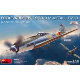   MiniArt 48040 FW-190D-9 Mimetall Prod. JG 301. Basic Kit (1/48) Harci repülőgép makett