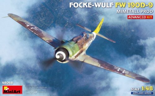 MiniArt 48048 Advanced Kit Focke-Wulf FW 190D-9 Mimetall Prod (1/48) Harci repülőgép makett