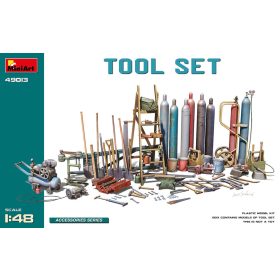 MiniArt 49013 Tool Set (1/48) Szerszám makett