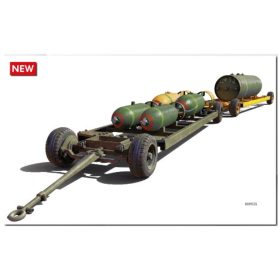 MiniArt 50002 RAF Bomb Trolleys Type C Mk. II (1/48) makett