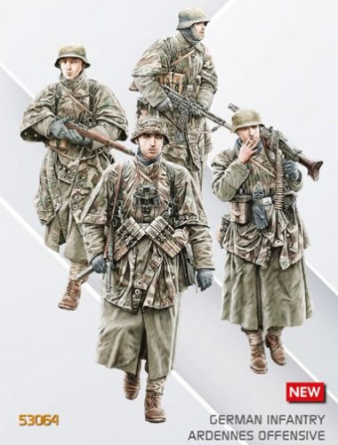 MiniArt 53064 German Infantry Ardennes Offensive (1/35) Katonai figura makett