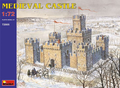 MiniArt 72005 Medieval Castle. (1/72) Kastély makett