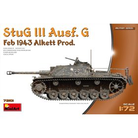   MiniArt 72101 StuG III Ausf. G Feb 1943 Prod (1/72) Harcjármű makett