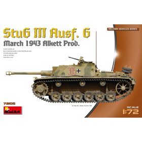   MiniArt 72105 StuG III Ausf. G March 1943 Prod. (1/72) Harcjármű makett