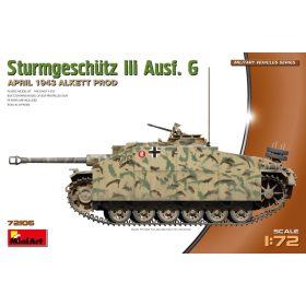  MiniArt 72106 StuG III Ausf. G April 1943 Prod. (1/72) Harcjármű makett