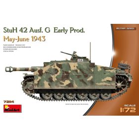   MiniArt 72114 1:72 StuH 42 Ausf. G Early Prod (1/72) Harcjármű makett