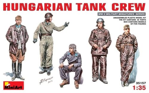 MiniArt 35157 Hungarian Tank Crew 1/35 figura makett
