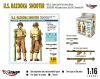 Mirage Hobby 160001 WW2 US BAZOOKA SHOOTER 'Big Red One' (1/16) Figura makett