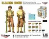 Mirage Hobby 160001 WW2 US BAZOOKA SHOOTER 'Big Red One' (1/16) Figura makett