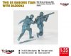 Mirage Hobby 350002 TWO US RANGERS TEAM WITH BAZOOKA (1/35) Figura makett