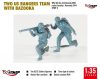 Mirage Hobby 350002 TWO US RANGERS TEAM WITH BAZOOKA (1/35) Figura makett