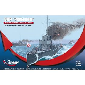   Mirage Hobby 350506 ORP 'PODHALANIN' Polish Torpedo Boat (ex A80) (1/350) Hajó makett