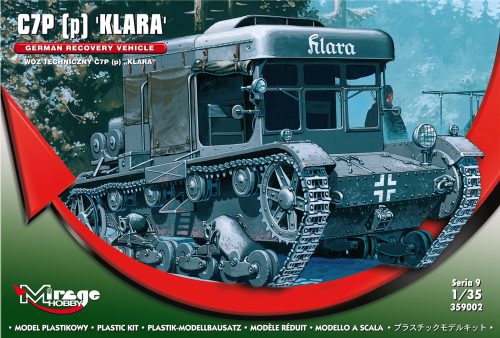 Mirage Hobby 359002 'KLARA' C7P(p) German recovery vehicle (1/35) Harcjármű makett