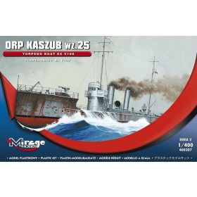   Mirage Hobby 400207 ORP 'KASZUB' – wz.25 - TORPEDO SHIP (1/400) Hajó makett
