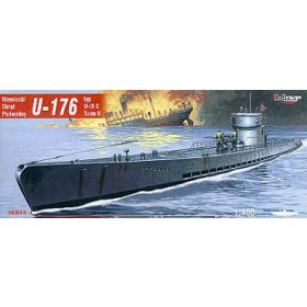   Mirage Hobby 40041 GERMAN U-BOOT U-176 - IX C (1/400) Tengeralattjáró makett