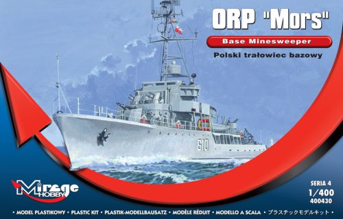 Mirage Hobby 400430 ORP ‘MORS’ BASE MINESWEEPER (1/400) Hajó makett