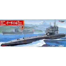   Mirage Hobby 40046 U-BOOT I-506 - IX D1 JAPANESE SUBMARINE (1/400) Tengeralattjáró makett