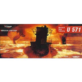   Mirage Hobby 40049 GERMAN U-BOOT U-571 (1/400) Tengeralattjáró makett