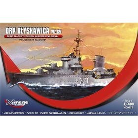   Mirage Hobby 400613 ORP 'BŁYSKAWICA' – wz.65  [Polish Destroyer WWII] (1/400) Hajó makett
