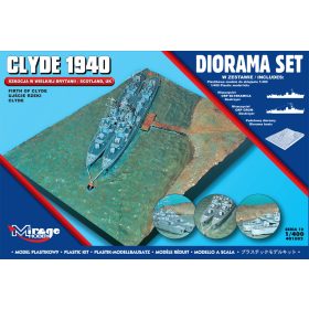   Mirage Hobby 401002 [DIORAMA SET] CLYDE 1940 (Scotland, Firth of Clyde)  (1/400) Hajó makett