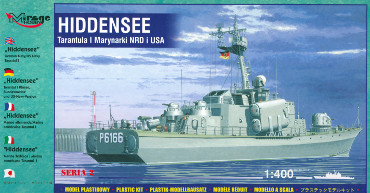 Mirage Hobby 40232 'HIDDENSEE' ( German NAVY / US NAVY TARANTUL I ) (1/400) Hajó makett