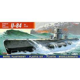   Mirage Hobby 40410 GERMAN U-BOOT U-84 ( VIIB) (1/400) Tengeralattjáró makett