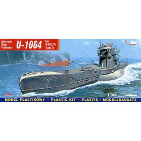   Mirage Hobby 40415 GERMAN U-BOOT U-1064 ( VIIC/41 T4) (1/400) Tengeralattjáró makett