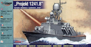 Mirage Hobby 40422 'PROJECT 1241.8' MISSILE CORVETTE w/ AA 'URAN SYSTEM' (1/400) Hajó makett