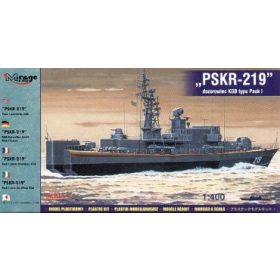   Mirage Hobby 40423 'PSKR-219' PAUK I GUARDSHIP KGB (1/400) Hajó makett