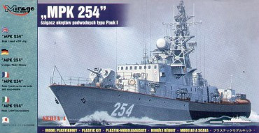 Mirage Hobby 40424 'MPK 254' PAUK I SMALL ASW SHIP (1/400) Hajó makett