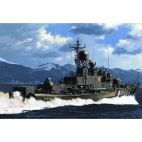   Mirage Hobby 40426 Project 1241.2 Molniya-2 Pauk II Class Corvette - "Noworosyjsk" 1/400 hajó makett