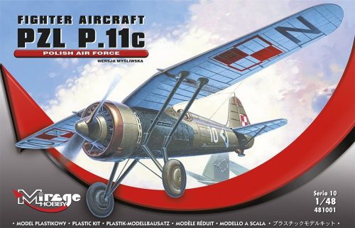 Mirage Hobby 481001 PZL P-11c POLISH AIR FORCE (1/48) Repülőgép makett