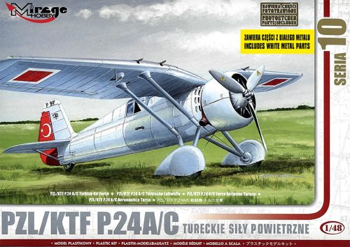 Mirage Hobby 48105 PZL / KTF P.24 C. Turkish AF (1/48) Repülőgép makett