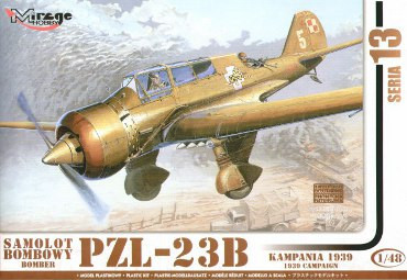 Mirage Hobby 481305 PZL-23B 1939 Campaign (1/48) Repülőgép makett