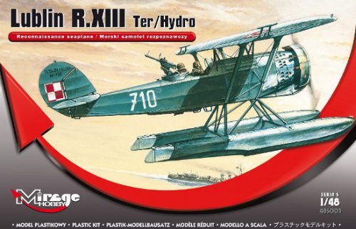 Mirage Hobby 485003 Lublin R.XIII Ter/Hydro Reconnaissance seaplane (1/48) Repülőgép makett