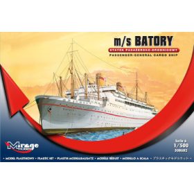   Mirage Hobby 500602 m/s BATORY (Trans-Atlantic Passenger-General Cargo Ship) (1/500) Hajó makett
