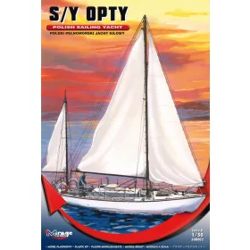   Mirage Hobby 508002 YACHT S/Y 'OPTY' (1/50) Vitorlás hajó makett