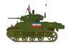 Mirage Hobby 720001 M3A3 LIGHT TANK [YUGOSLAVIAN] Limited Edition (1/72) Harcjármű makett