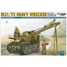   Mirage Hobby 720004 M31/T2 HEAVY WRECKER (1/72) Harcjármű makett